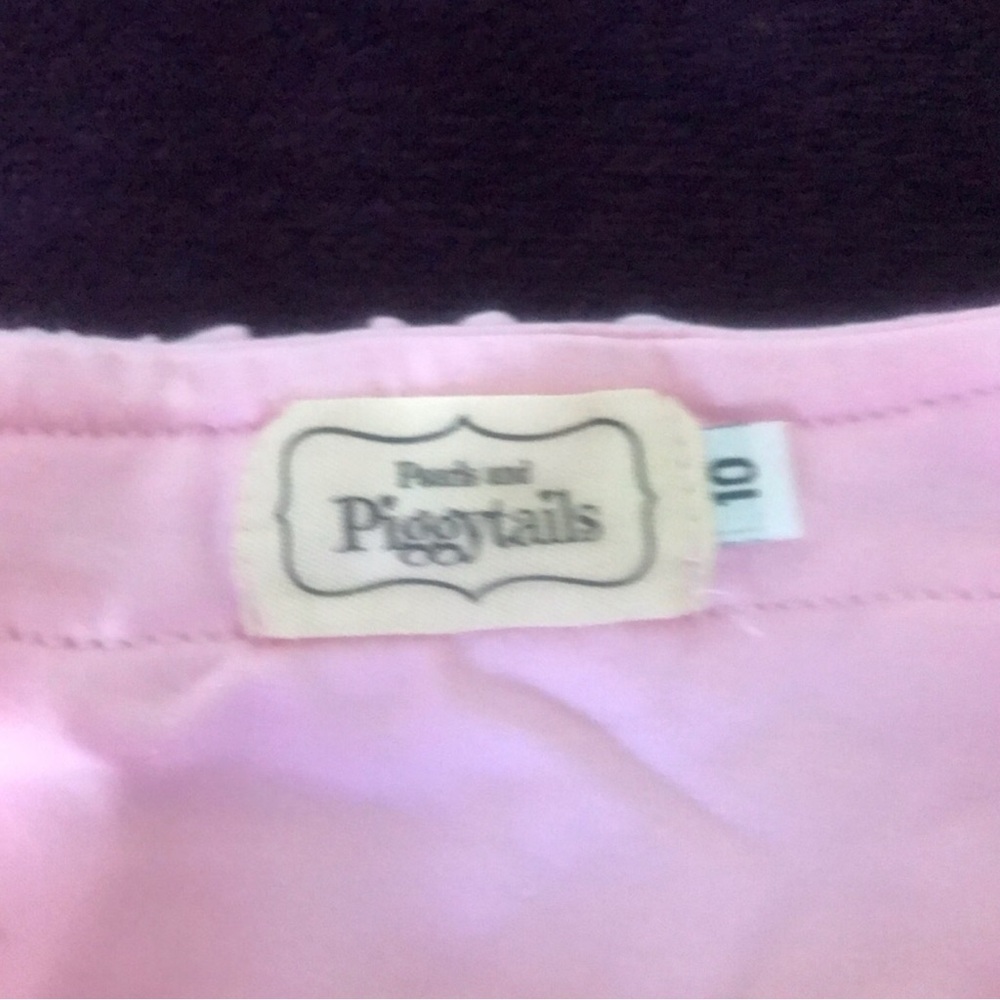 Girls Pink Ruffle Dress Size 10 - Picture 3 of 4